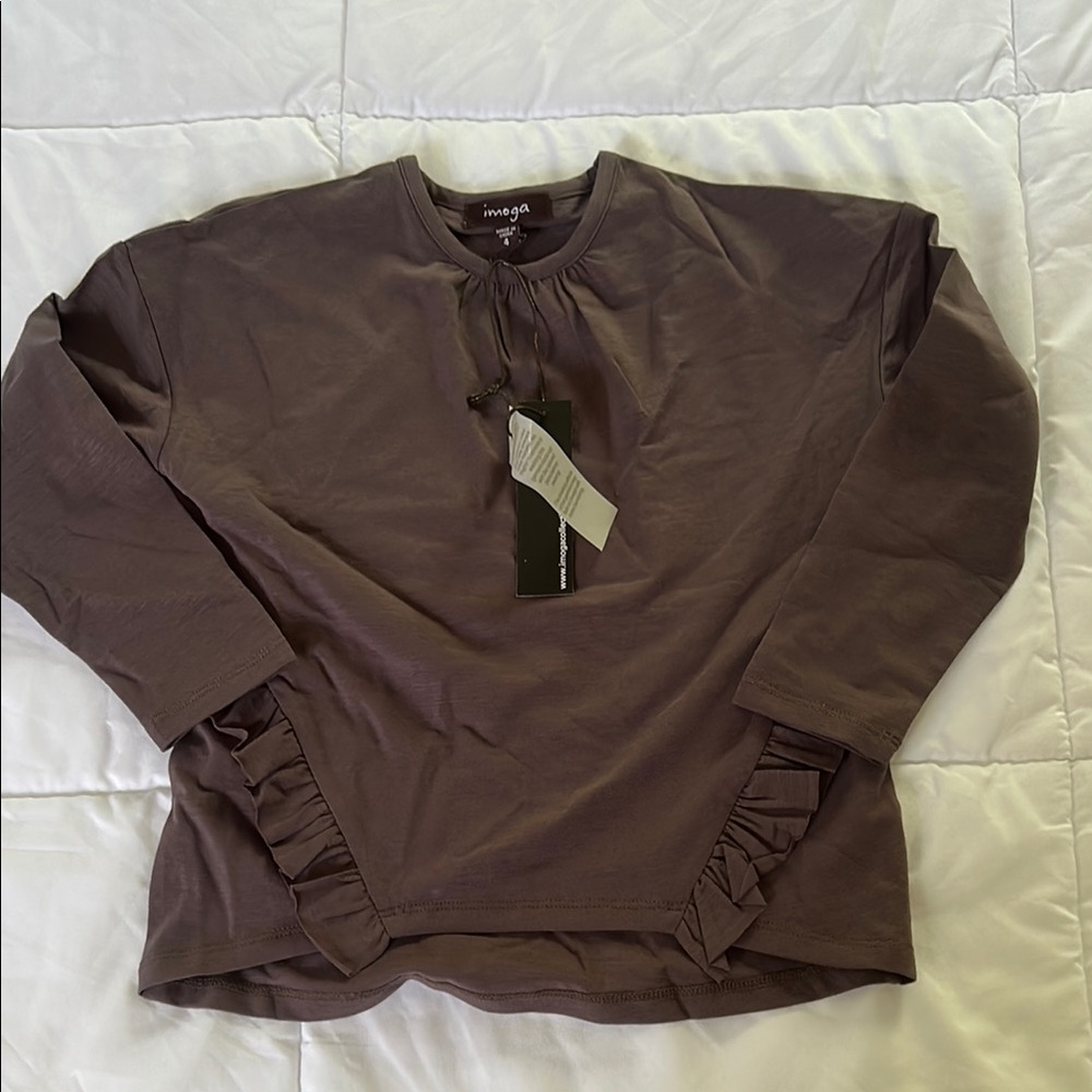Inwear Brown Long Sleeve Top